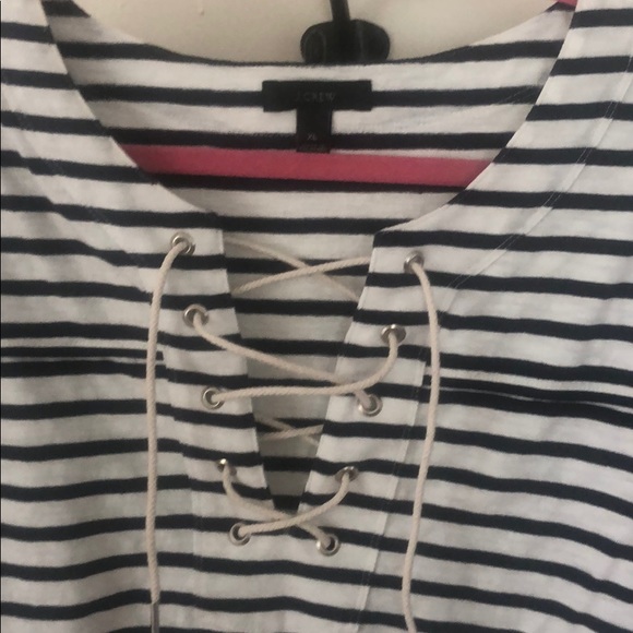J Crew striped nautical shirt. - Picture 2 of 4